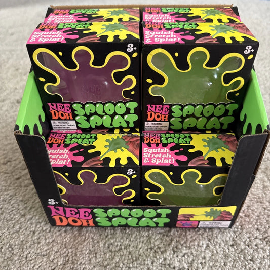 Splat Squishy Fidget Toy | Pull-Tab Sensory Stress Ball