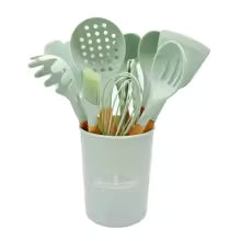 12-Piece Silicone Kitchen Utensil Set – Heat Resistant Cooking Tools