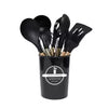 12-Piece Silicone Kitchen Utensil Set – Heat Resistant Cooking Tools