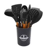 12-Piece Silicone Kitchen Utensil Set – Heat Resistant Cooking Tools