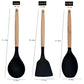 12-Piece Silicone Kitchen Utensil Set – Heat Resistant Cooking Tools