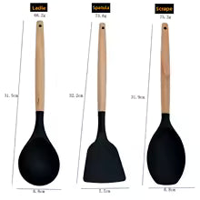 12-Piece Silicone Kitchen Utensil Set – Heat Resistant Cooking Tools