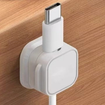 Magnetic Cable Clips | Self-Adhesive Desk Cord Holders