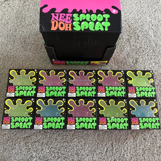 Splat Squishy Fidget Toy | Pull-Tab Sensory Stress Ball