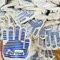 Heat Resistant Oven Gloves | 5-Finger Grip Mitts, Pair